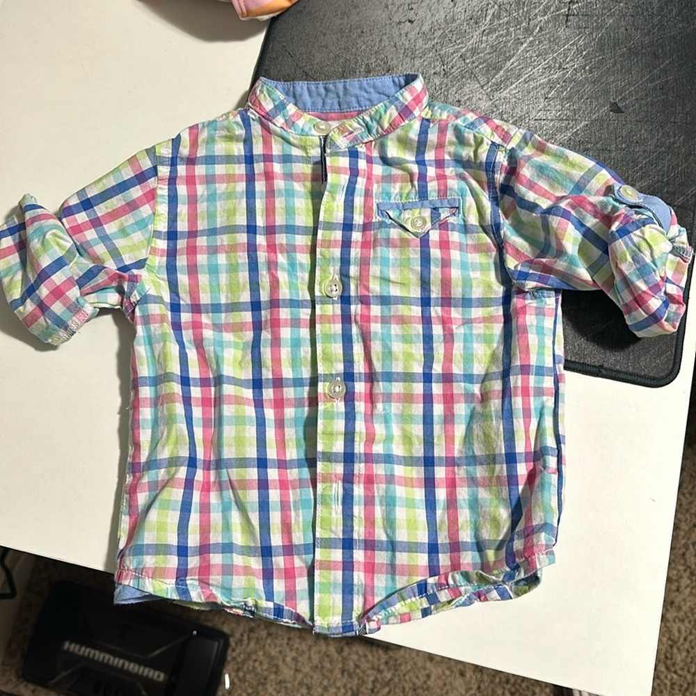 Boys 12 month button down shirt